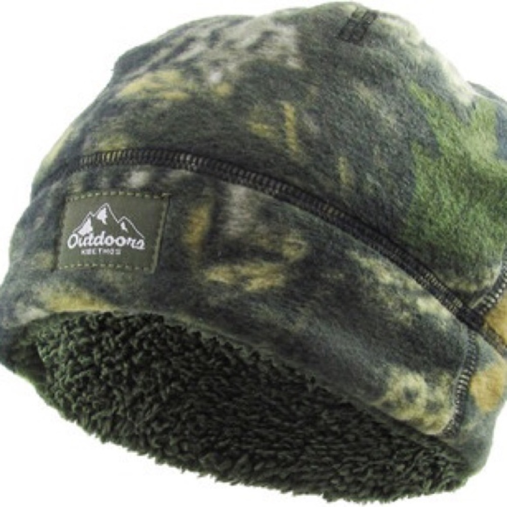 Fleece Beanie Sherpa Fleece Lined